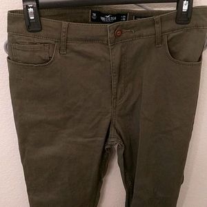 Green Hollister Jeans